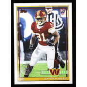 2026 Topps Flagship Kaytron Allen RC 1991 Topps 91TR-15 Football front