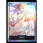 Nami OP15-086 Super Rare foil One Piece trading card front