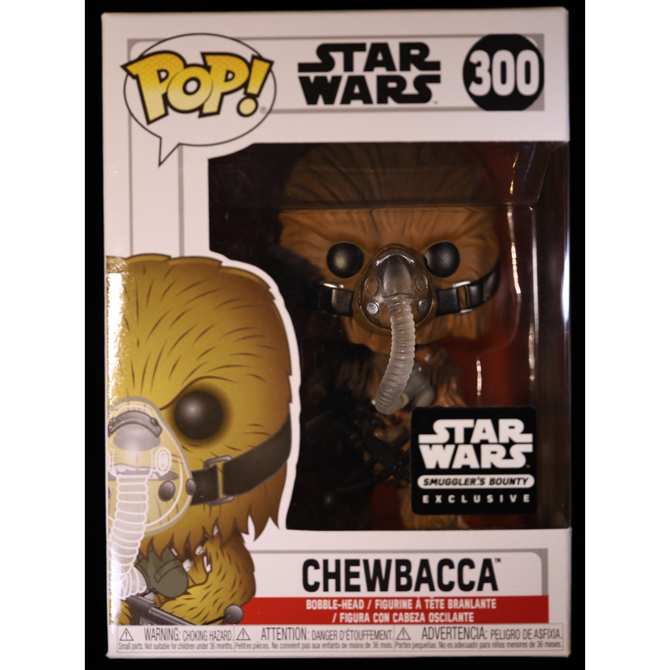 Funko Pop Chewbacca #300 Star Wars Smuggler's Bounty Exclusive