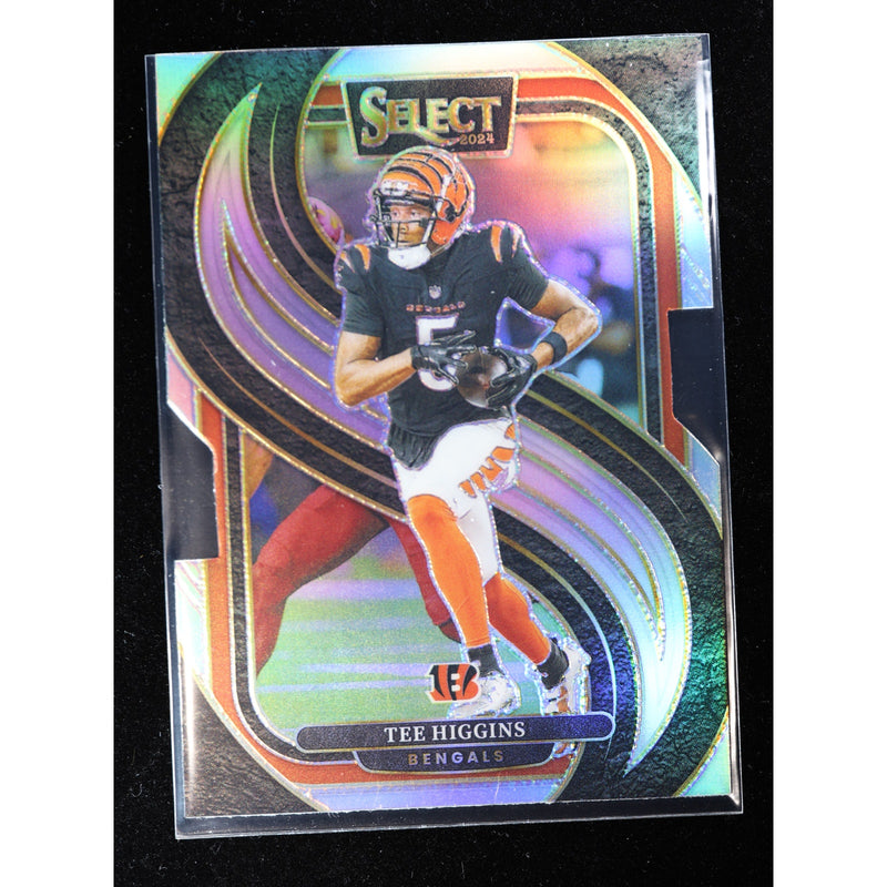 2024 Panini Select Tee Higgins #193 Silver Prizm Die-Cut Premier Level — Near Mint