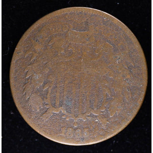 1865 Two Cent Piece Civil War Era Collector Coin