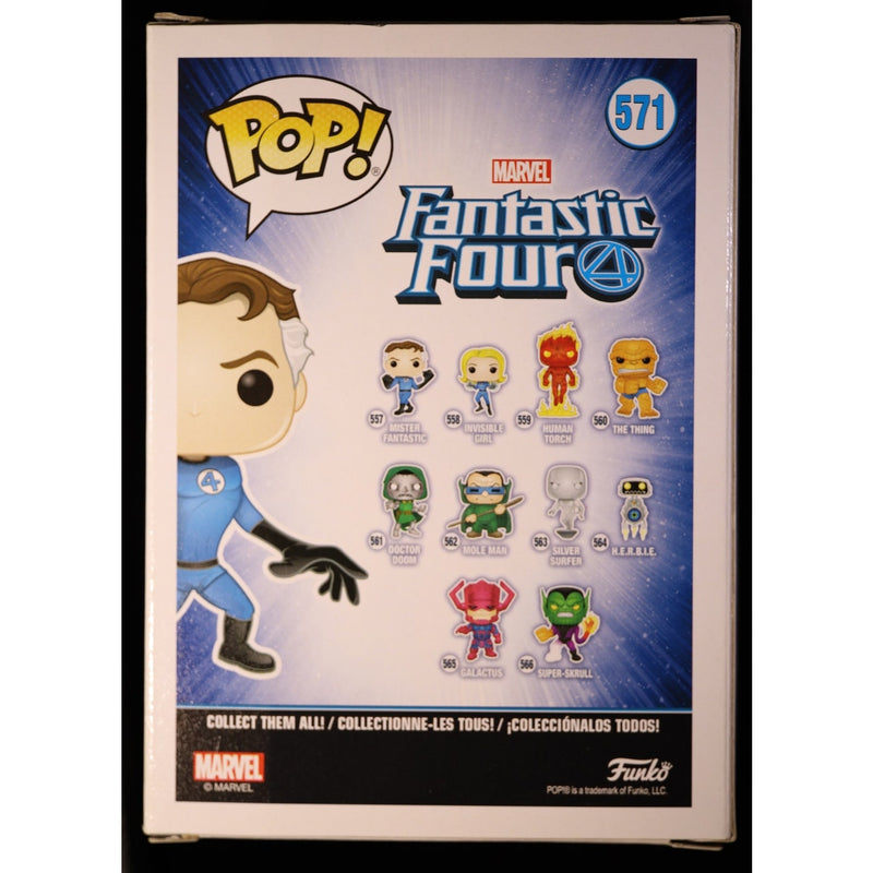 Funko Pop! Marvel Fantastic Four Mister Fantastic #571 Collector Corps Exclusive