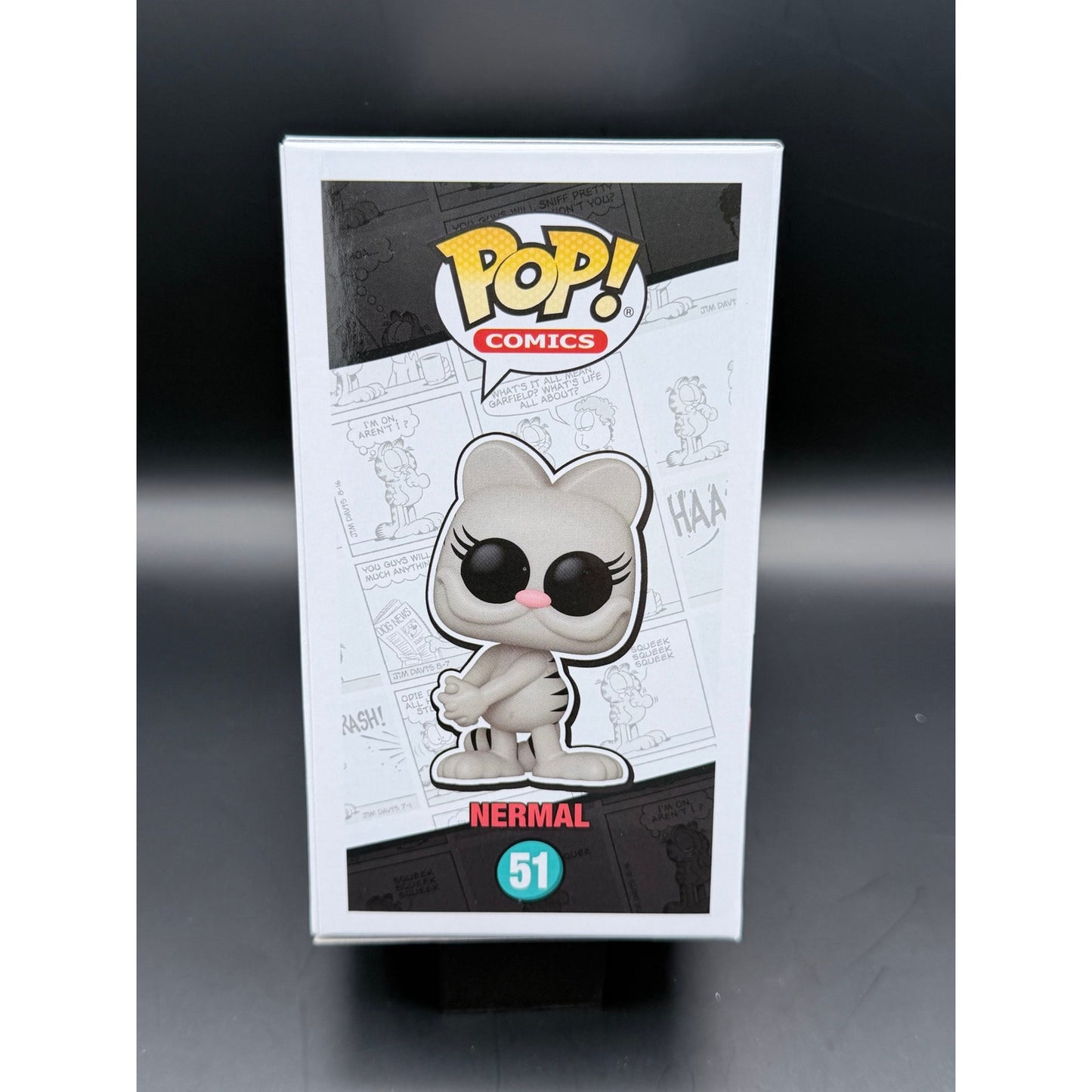 Funko Pop Nermal 51 Garfield Comics side view