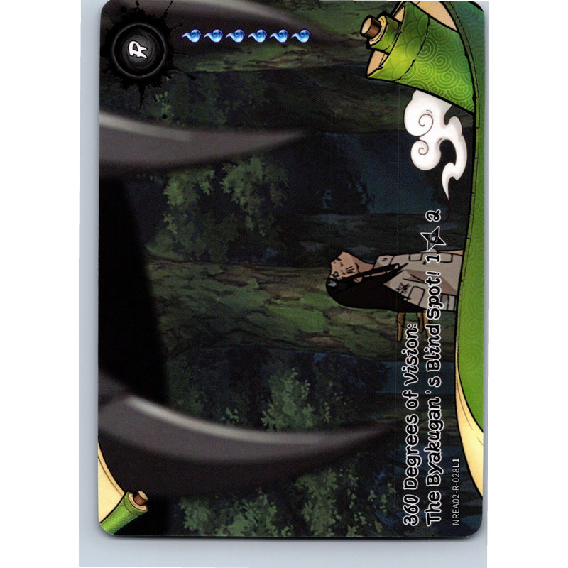 2026 Kayou Naruto 360 Degrees of Vision Byakugan R NREA02-R-028L1 English NM