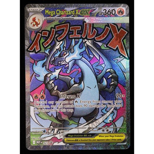 Pokemon Mega Charizard X EX 023/108 XY Evolutions Ultra Rare
