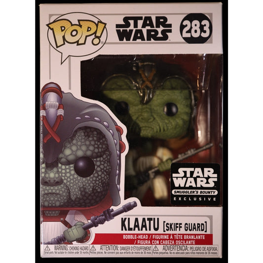 Funko Pop Star Wars Klaatu Skiff Guard #283 Smuggler's Bounty Exclusive
