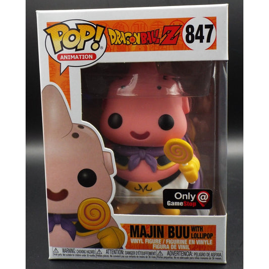 Funko Pop Majin Buu 847 GameStop Exclusive front view