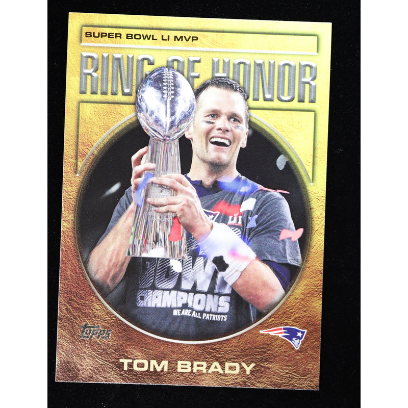 2026 Topps Flagship Tom Brady Ring of Honor ROH-1 — Near Mint
