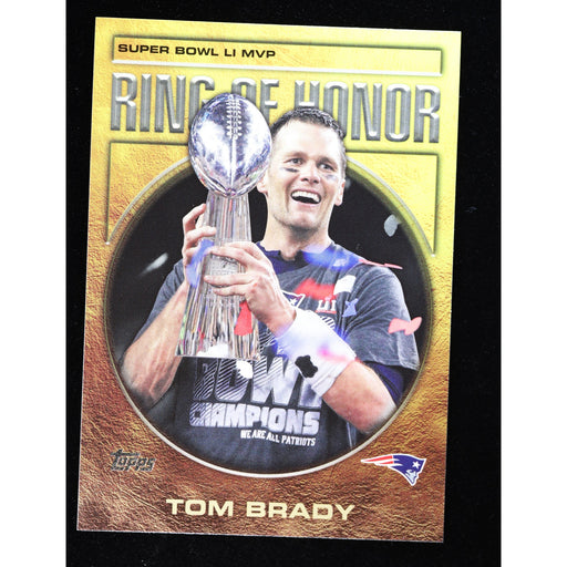 2026 Topps Flagship Tom Brady Ring of Honor ROH-1 — front