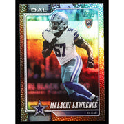 2026 Topps Flagship Malachi Lawrence RC #352 Football Leather Foil front