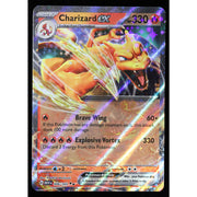 Pokémon Charizard ex 006/165 Scarlet & Violet 151 Near Mint front