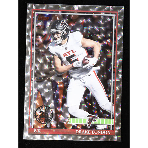 2026 Topps Flagship Drake London 1991 Crackle Foil 91TF-5 — front