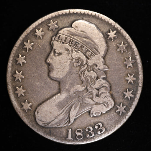 1833 Capped Bust Half Dollar Obverse