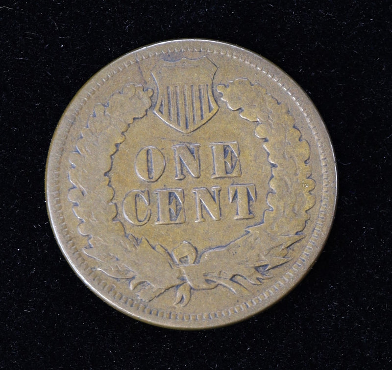 1873 Indian Head Cent "Open 3" **Semi-Key: 11,676,500 Minted** Reverse