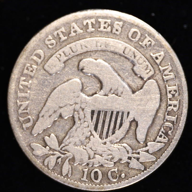 1834 Capped Bust Dime Reverse