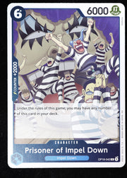 Prisoner of Impel Down OP16-042 Regular Art Foil One Piece Card Game card front