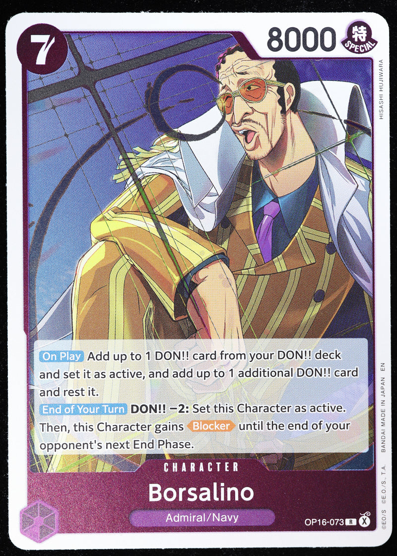 Borsalino OP16-073 Regular Art Foil One Piece Card Game card front
