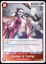 Smoker & Tashigi EB04-003 Regular Art Foil One Piece Card Game card front