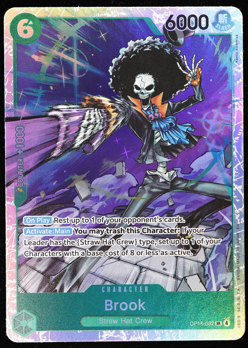 Brook OP15-032 Regular Art Foil One Piece Card Game card front