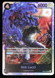 Rob Lucci EB04-048 Regular Art Foil One Piece Card Game card front