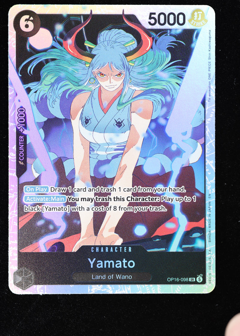 Yamato OP16-098 Regular Art Foil One Piece Card Game card front