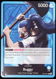 Buggy OP16-041 Regular Art, Leader Card Nonfoil One Piece Card Game card front