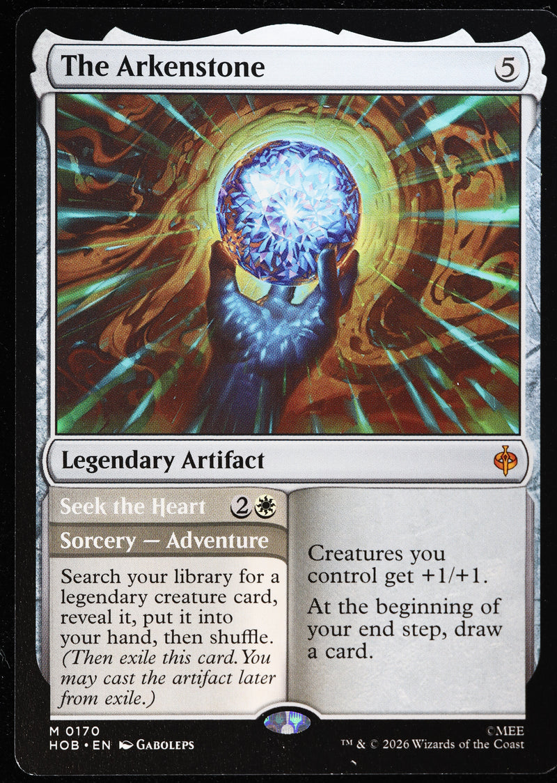 The Arkenstone Seek the Heart 0170 Magic card front