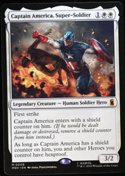 Captain America Super-Soldier 0009 Magic card front