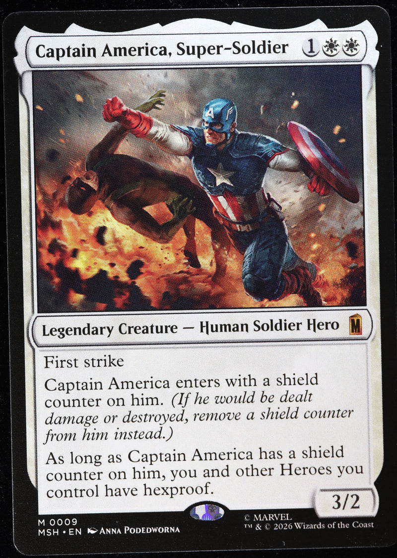 Captain America Super-Soldier 0009 Magic card front