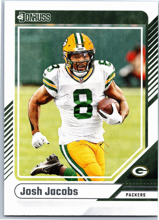 2024 Donruss Josh Jacobs #245 football card back