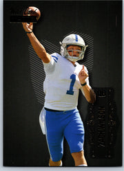 2021 Wild Card MATTE Zach Wilson LBC-2 Black football card front