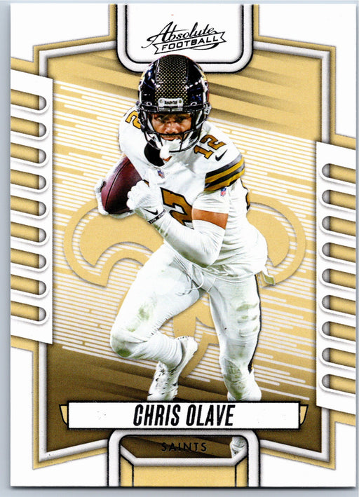 2023 Panini Absolute Chris Olave #72 football card front
