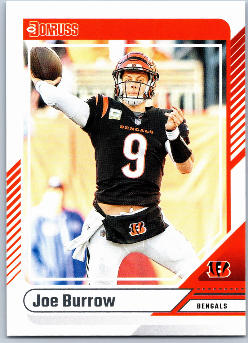 2024 Donruss Joe Burrow #10 football card front