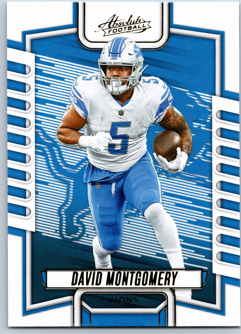 2023 Panini Absolute David Montgomery #63 football card front