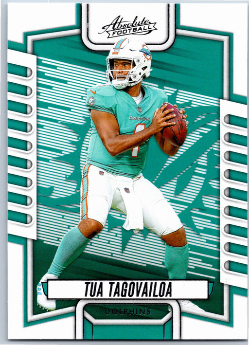 2023 Panini Absolute Tua Tagovailoa #15 football card front