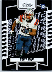 2023 Panini Absolute Marte Mapu #181 RC football card front