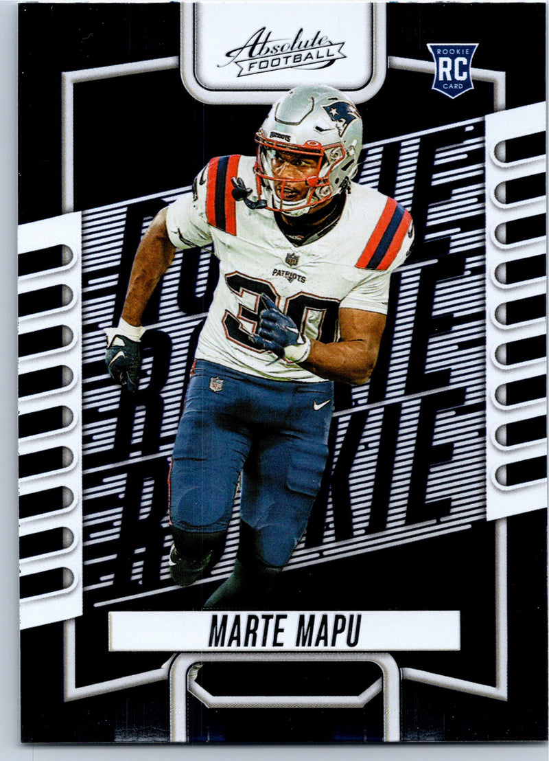 2023 Panini Absolute Marte Mapu #181 RC football card front