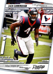 2021 Panini Prestige Zach Cunningham #31 football card front