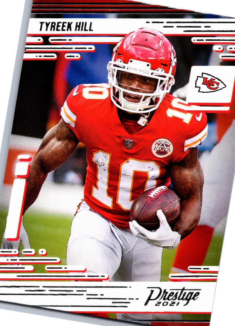2021 Panini Prestige Tyreek Hill #88 football card front