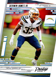 2021 Panini Prestige Derwin James Jr. #191 football card front