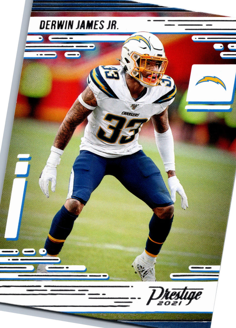 2021 Panini Prestige Derwin James Jr. #191 football card front