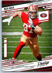 2021 Panini Prestige Nick Bosa #149 football card front