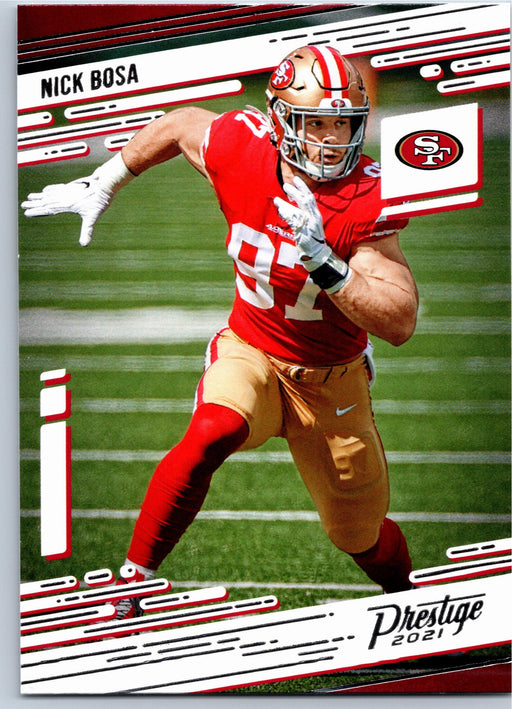 2021 Panini Prestige Nick Bosa #149 football card front