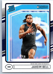 2024 Donruss Jaheim Bell #337 Rated Rookie football card front