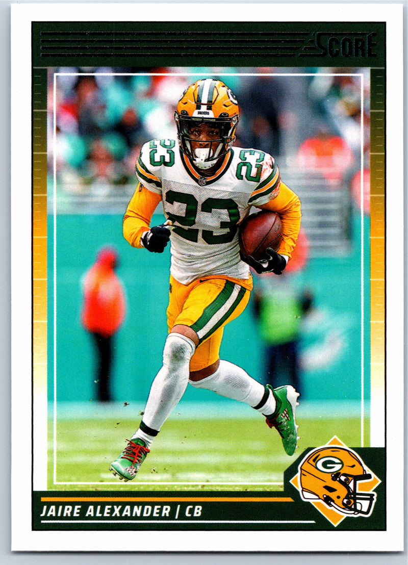 2024 Score Jaire Alexander #100 football card front
