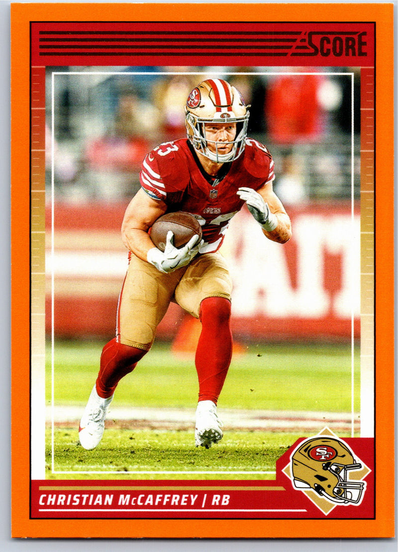 2024 Score Christian McCaffrey #245 football card front