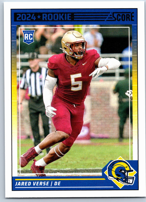 2024 Score Jared Verse #312 RC football card front