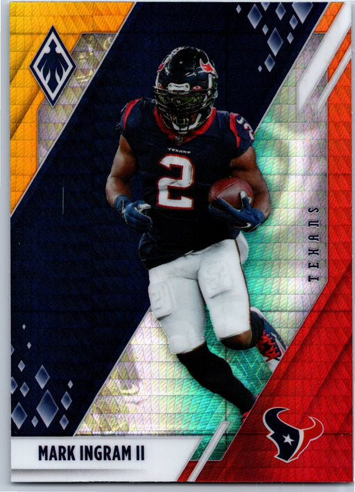 2021 Panini Phoenix Mark Ingram II #39 Fire Burst football card front