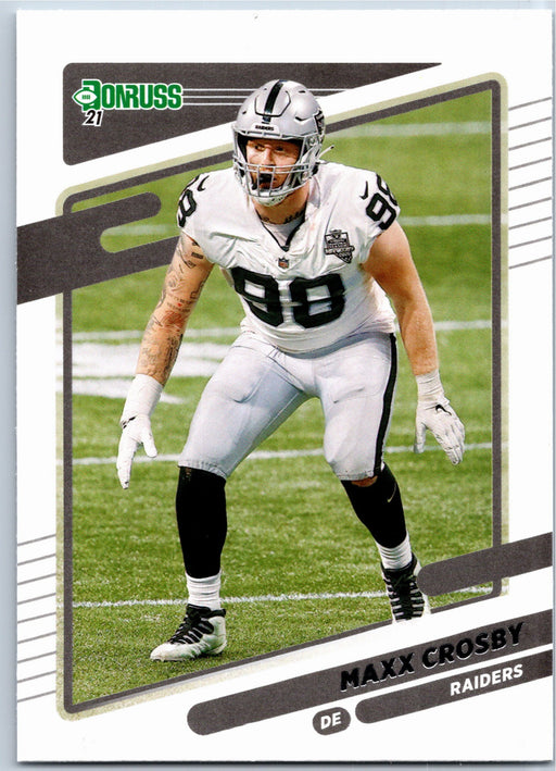2021 Donruss Maxx Crosby #87 football card front