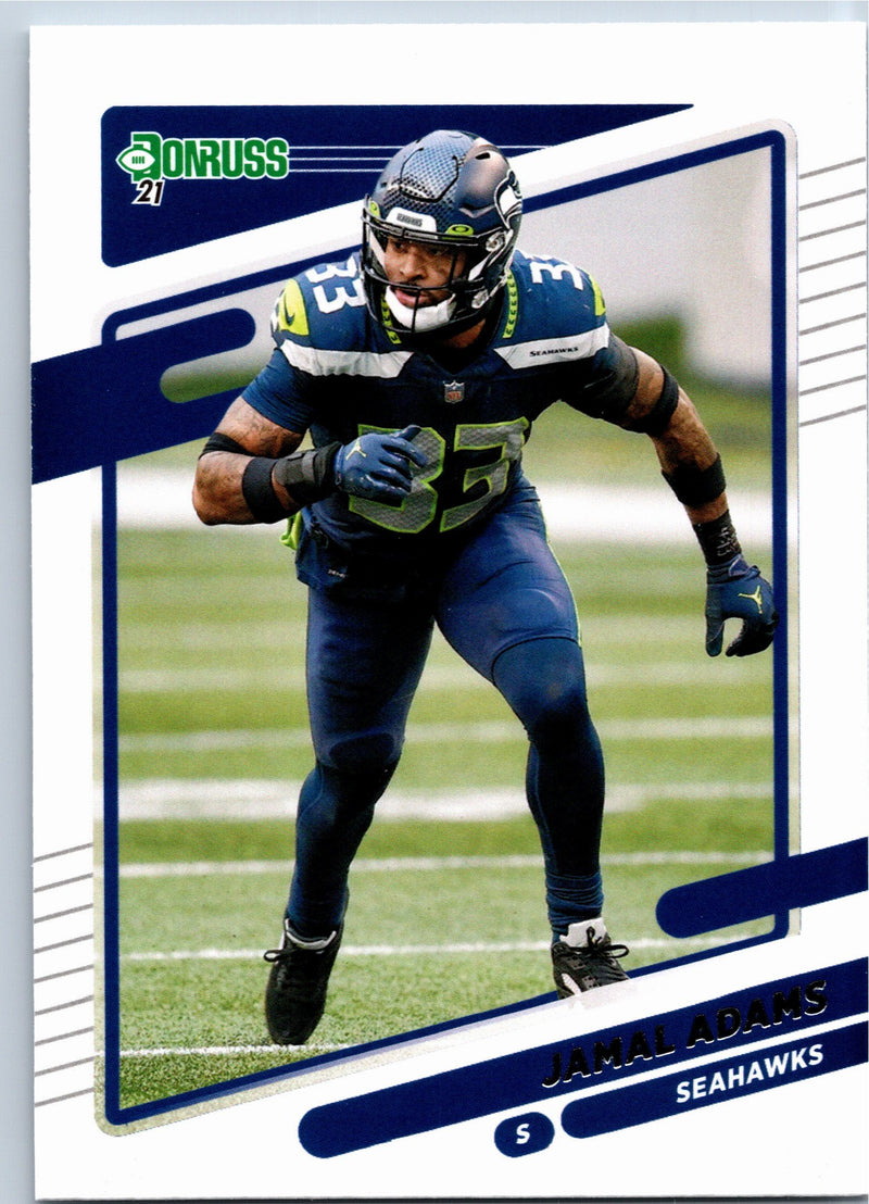 2021 Donruss Jamal Adams #34 football card front